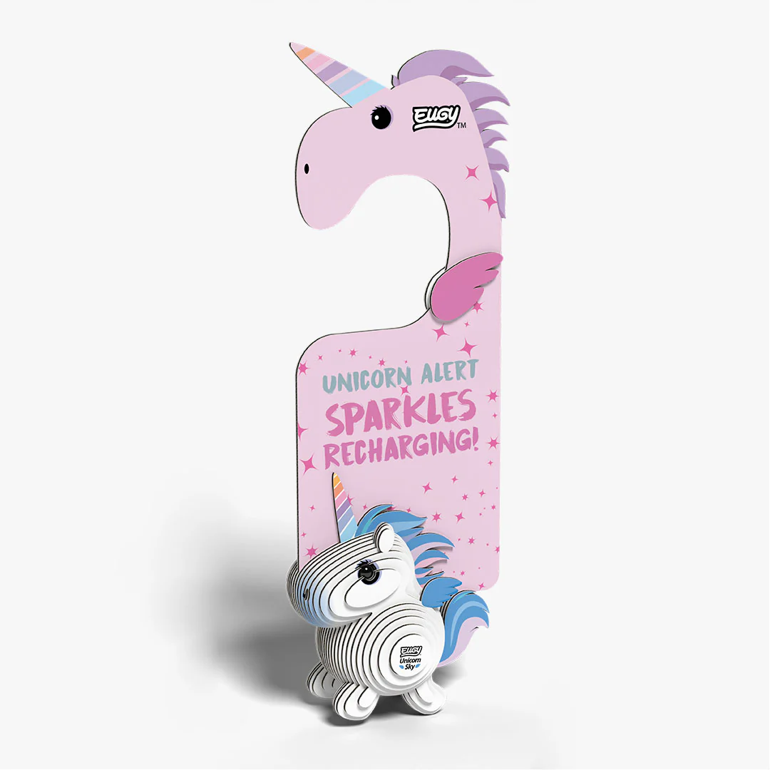D069 Door Hanger Unicorn Sky - Image 3