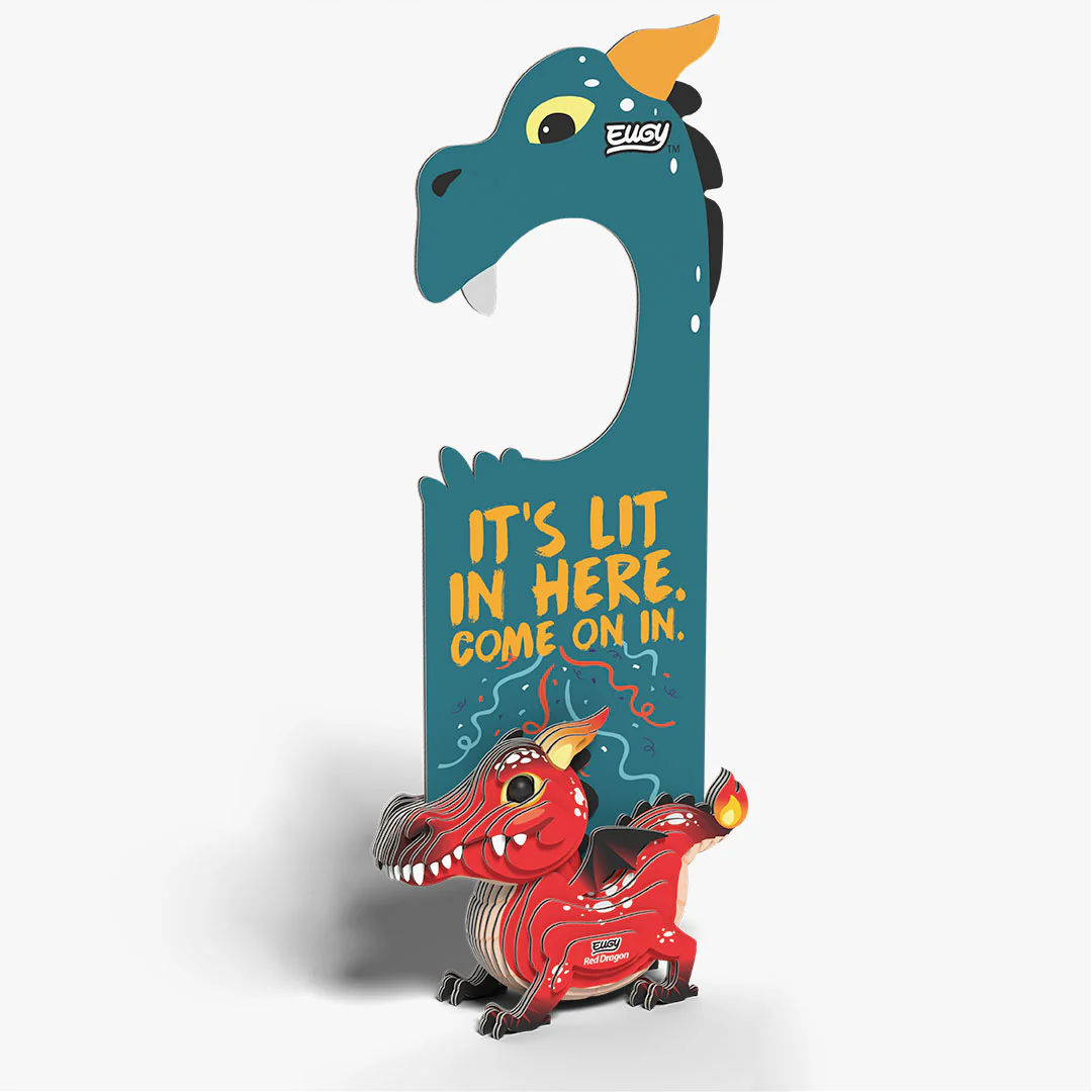 D085 Door Hanger Red Dragon - Image 3